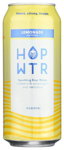 HOP WTR WATER SPRKL LEMONADE - 16 FO