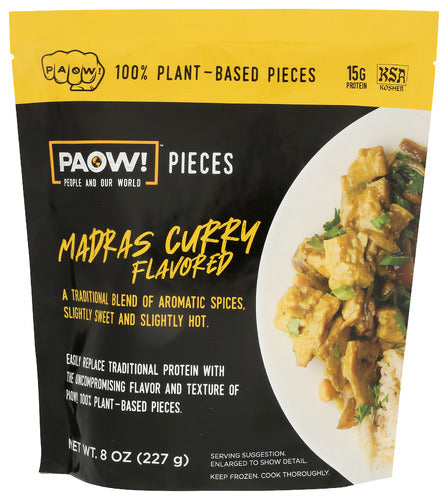 Paow Meat Pcs Plnt Bsd Curry, 8 OZ.