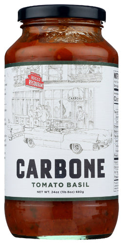 Carbone 
Sauce Tomato And Basil, 24 OZ.