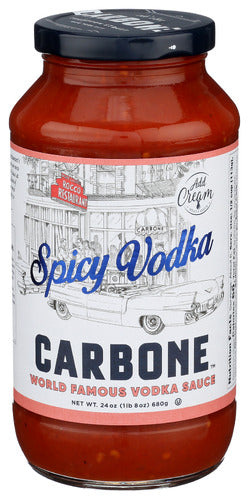 Carbone 
Sauce Marinara Spcy Vdka, 24 OZ.
