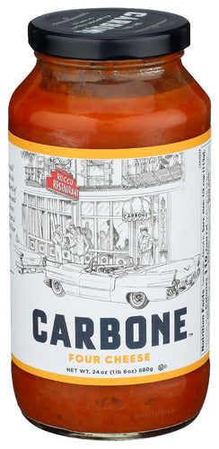Carbone 
Sauce Pasta Four Cheese, 24 OZ.