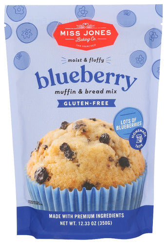 MISS JONES BAKING CO BREAD MIX BLUEBERRY - 12.35 OZ