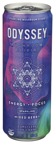 Odyssey Elixir Bev Sprk Enrg Blkbry Lmn, 12 FO.