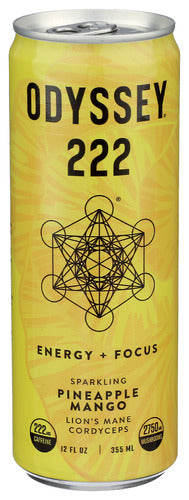 Odyssey Elixir Bev Sprkl Pnple Mango, 12 FO.