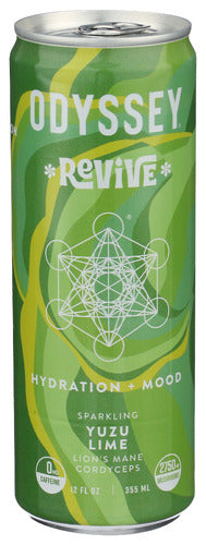 Odyssey Elixir Bev Revive Yuzu Lime, 12 FO.