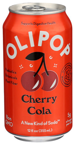 Olipop Tonic Sprklg Cherry Cola, 12 FO.