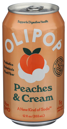 Olipop Tonic Sprklg Pchs N Crm, 12 FO.