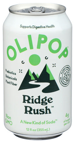 Olipop Bev Prob Sprk Ridge Rush, 12 FO.