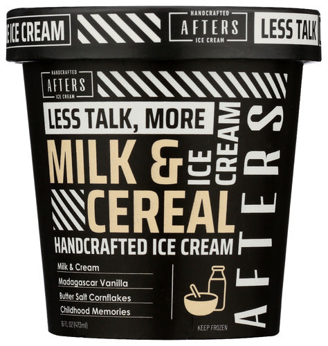 AFTERS ICE CREAM ICE CRM MILK & CEREAL - 16 OZ