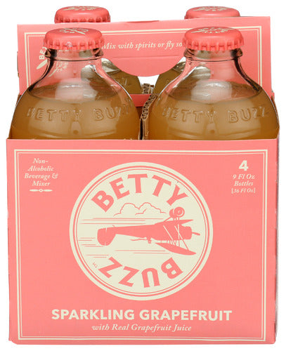 Betty Buzz 
Cktl Mxr Sprk Gfruit 4Pk, 36 FO.
