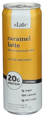 SLATE PROTEIN COFFEE CRML LATTE - 11 FO