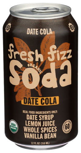 FRESH FIZZ SODA DATE COLA ORG - 12 FO