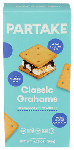 Partake Foods Cookie Clssc Graham Crc, 6.75 OZ.