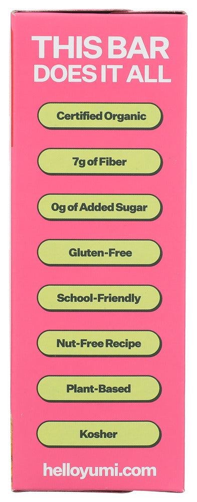 YUMI BAR KIDS STRAWBERRY ORG - 6 OZ