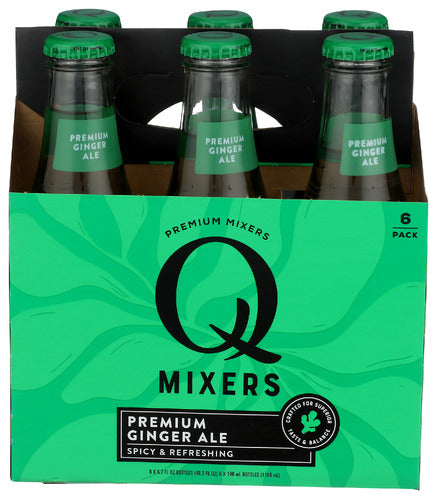Q TONIC SODA GINGER ALE 6PK - 40.2 FO
