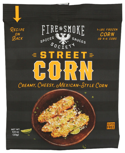 FIRE AND SMOKE SEASONING STREET CORN - 0.8 OZ