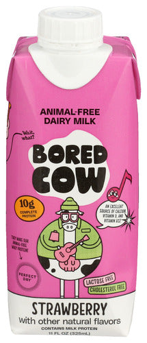 BORED COW MILK STRWBRRY ANIMAL FREE - 11 FO