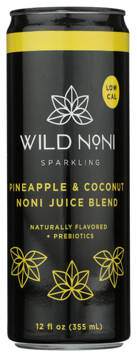 WILD NONI JUICE PINEAPPLE COCONUT - 12 FO