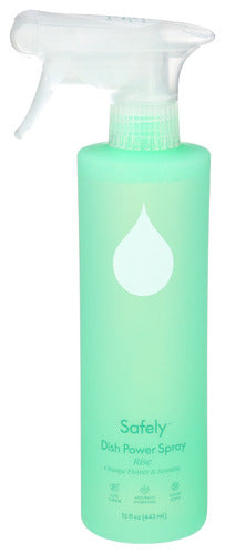 Safely Dish Spray Power Rise, 15 FO.