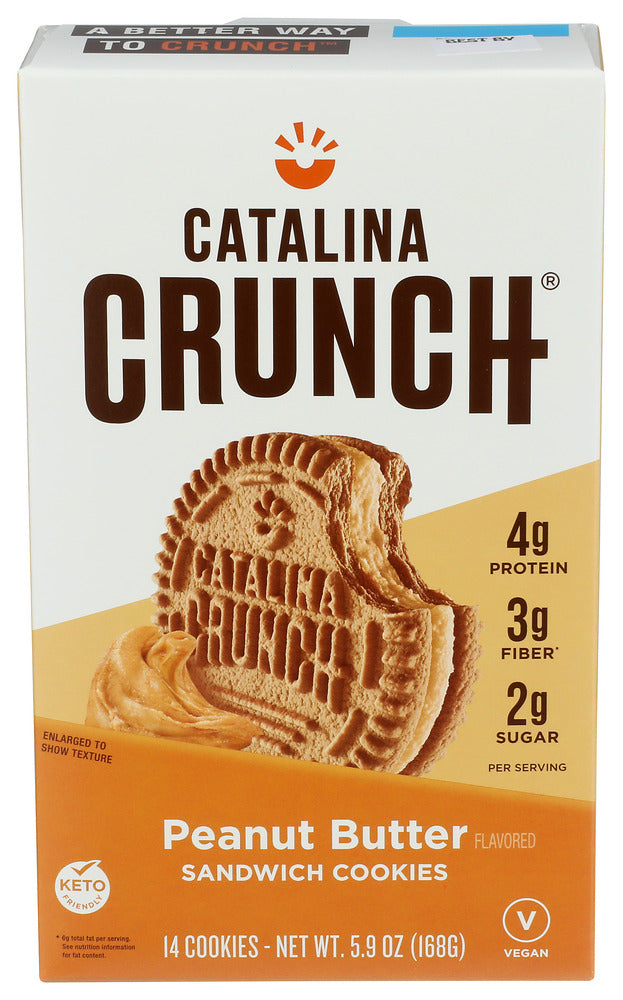 Catalina Crunch 
Cookie Sndwch Pnut Bttr, 5.92 OZ.