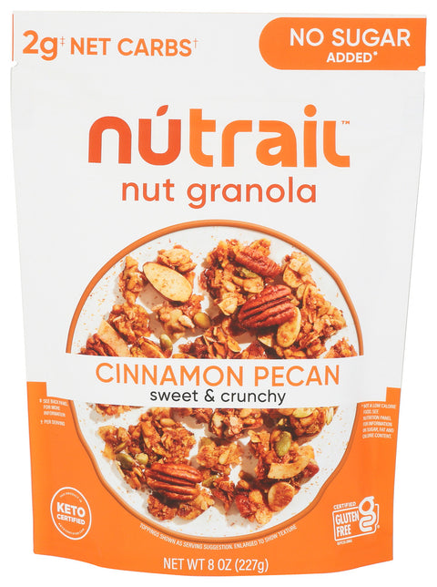 Nutrail Granola Keto Cnnmn Pecan, 8 OZ.