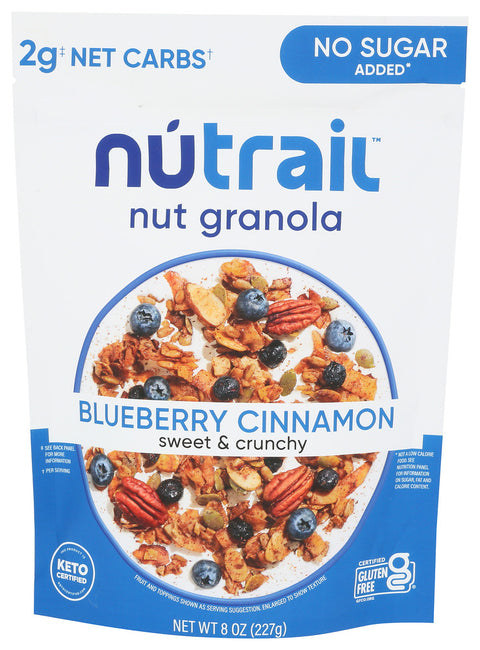 Nutrail Granola Kt Blubrry Cnnmn, 8 OZ.