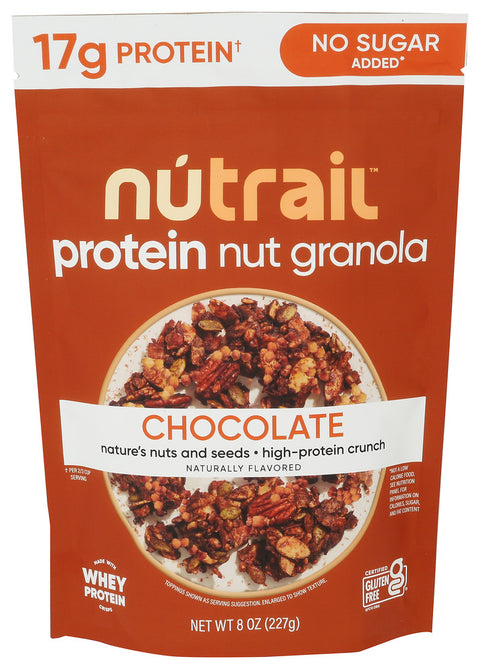 Nutrail Granola Prtn Choco Nut, 8 OZ.