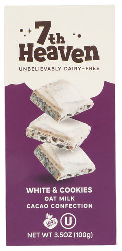 7Th Heaven 
Choc Bar Cookies & White, 3.5 OZ