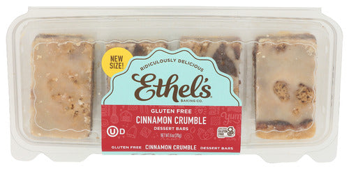 ETHELS BAR CINNAMN CRMBL TRY 4P - 6 OZ