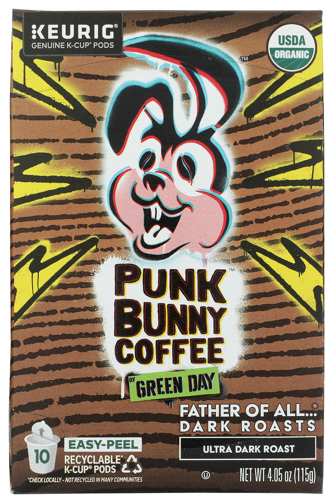 PUNK BUNNY COFFEE COFFEE KCUP FATHR OF ALL - 10 EA