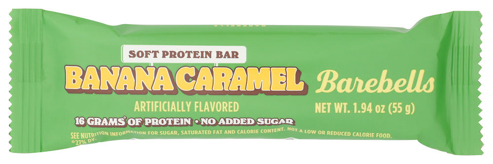 BAREBELLS BAR BANANA CARAMEL SOFT - 55 GM