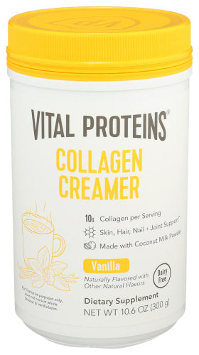 VITAL PROTEINS COLLAGEN CREAMER VANILLA - 10.6 OZ