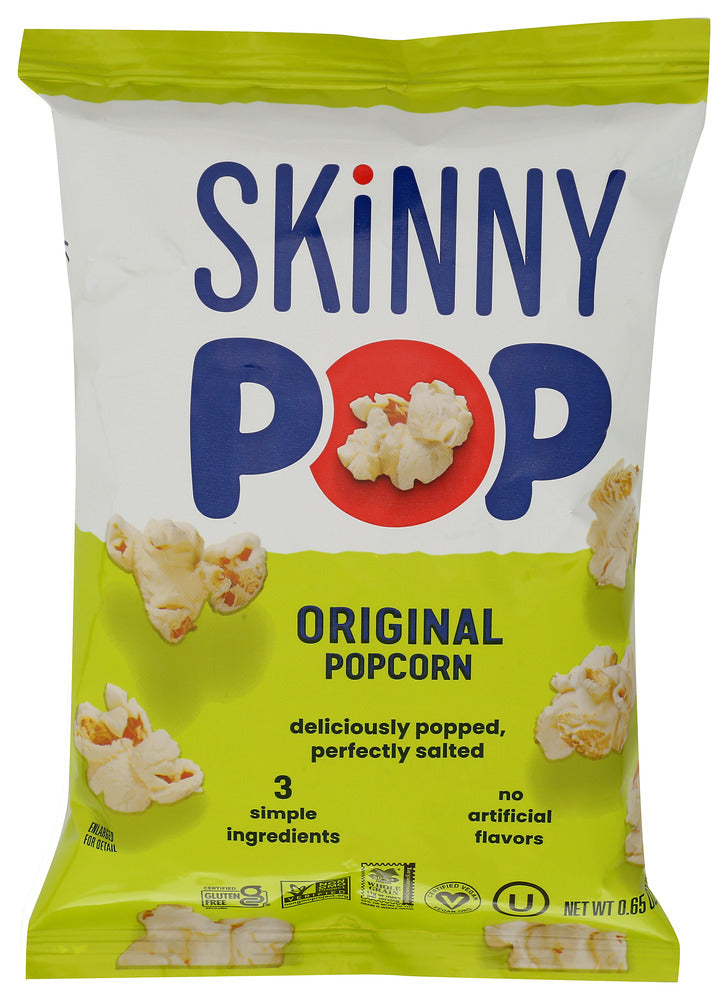 SKINNY POP POPCORN RTE NATL 100CAL BAG - 0.65 OZ