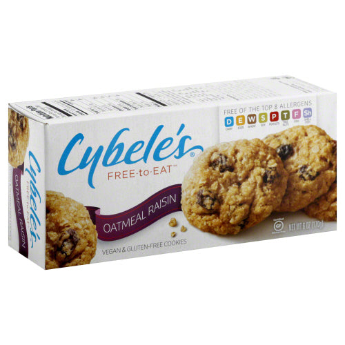 Cybeles 
Cookie Oatmeal Raisin, 6 OZ.