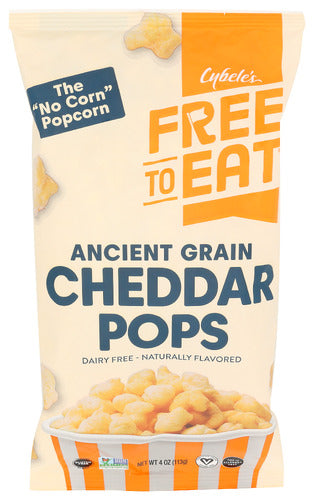 Cybeles 
Pops Cheddar Ancnt Grain, 4 OZ