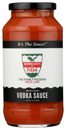 Aurelios Pizza 
Sauce Pasta Vodka, 24 OZ.