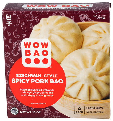 WOW BAO BAO SPICY PORK - 10 OZ