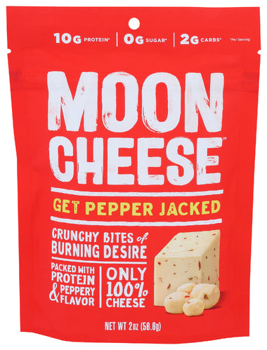 MOON CHEESE CHEESE SNACK PEPPER JACK - 2 OZ