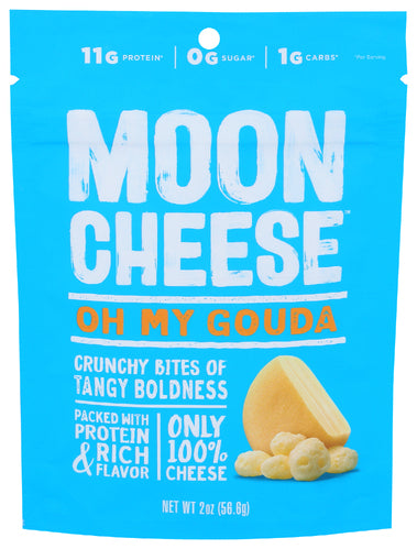 MOON CHEESE CHEESE SNACK OH MY GOUDA - 2 OZ