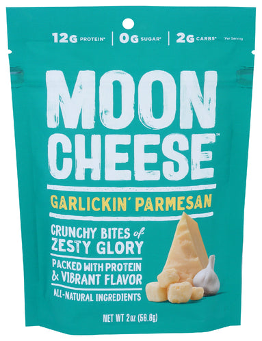 MOON CHEESE CHEESE SNACK GARLIC PARM - 2 OZ