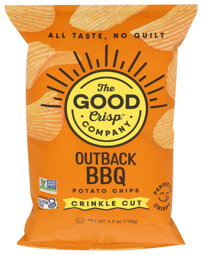 THE GOOD CRISP COMPANY CHIPS BAGGED BBQ CC - 5.5 OZ