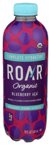 Roar Beverages Bev Blueberry Acai Org, 18 FO.