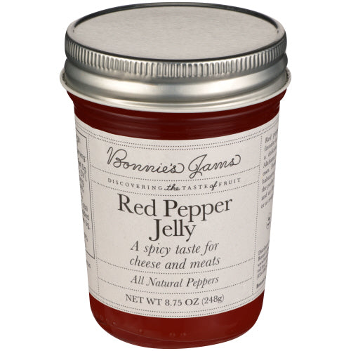 BONNIES JAMS JAM RED PEPPER JELLY - 8.75 OZ