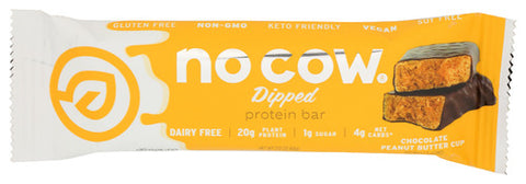 No Cow Bar Bar Choc Pnt Btr Cup Dipd, 2.12 OZ.