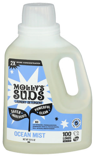 MOLLYS SUDS LIQUID LANDRY OCEAN MIST - 52 FO