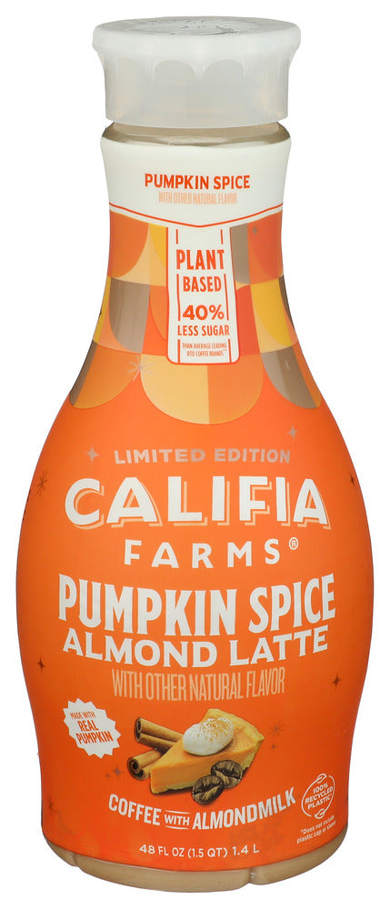CALIFIA ICED COFFEE PUMPKN LATTE - 48 FO