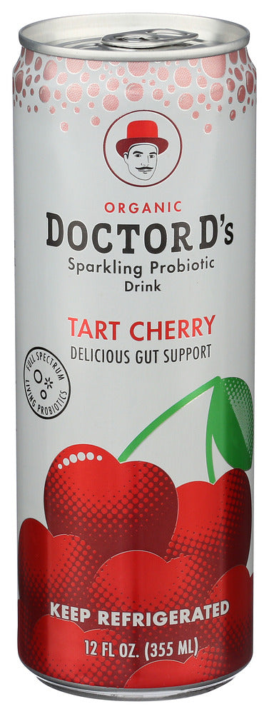 DOCTOR D'S SPARKLING PROB PROBIOTIC SPRKLNG CHRRY - 12 OZ