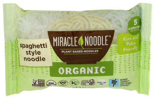 MIRACLE NOODLE NOODLE ORGNC SPAGHETTI - 7 OZ