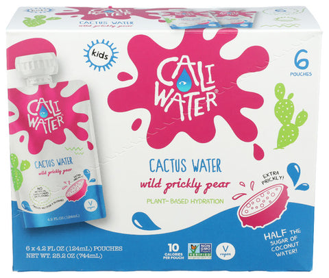 Caliwater 
Water Cac Prk Pr Kd 6Pk, 25.2 FO.