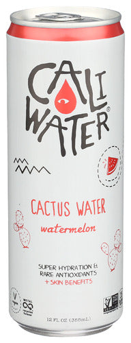 Caliwater 
Water Cactus Watermelon, 12 FO.